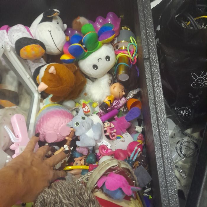 zabawki skrzynia 80x50cm różne