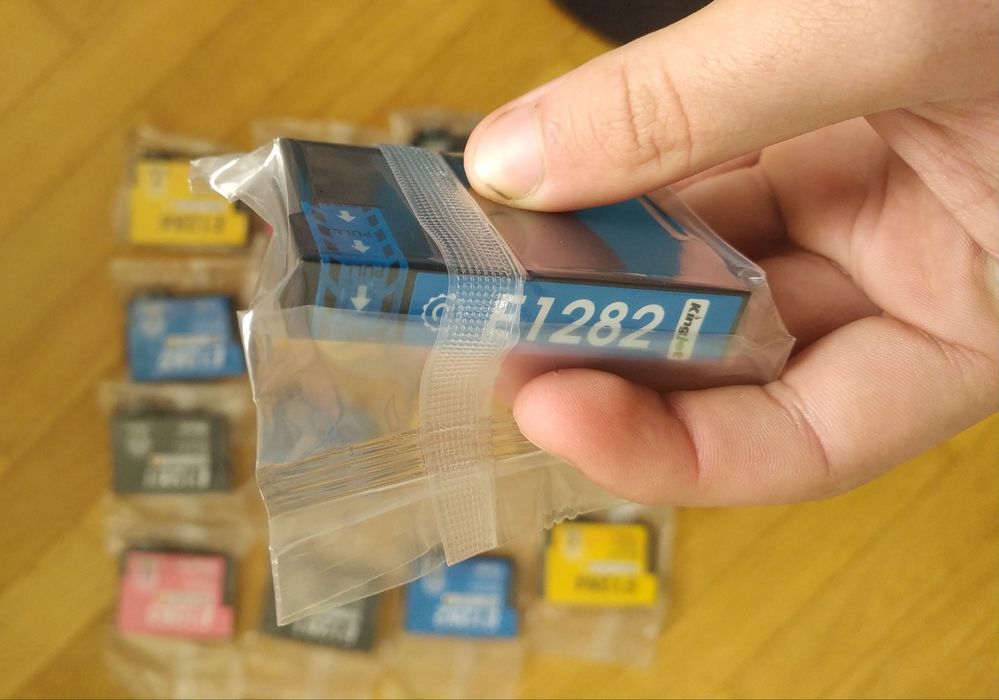 Набір картриджів Epson T128 / E128 – 16 шт (по 4 кожного кольору)
