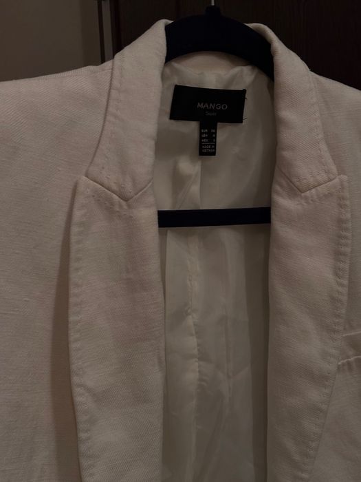 Піджак mango білий