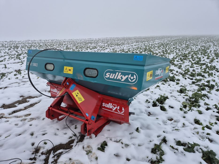 Rozsiewacz Nawozu Sulky DPX 1803!! Bardzo Ładna!! Super stan! Kuhn mds