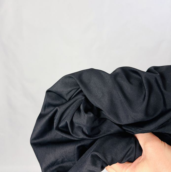 Czarne spodnie sportowe dzwony M 38