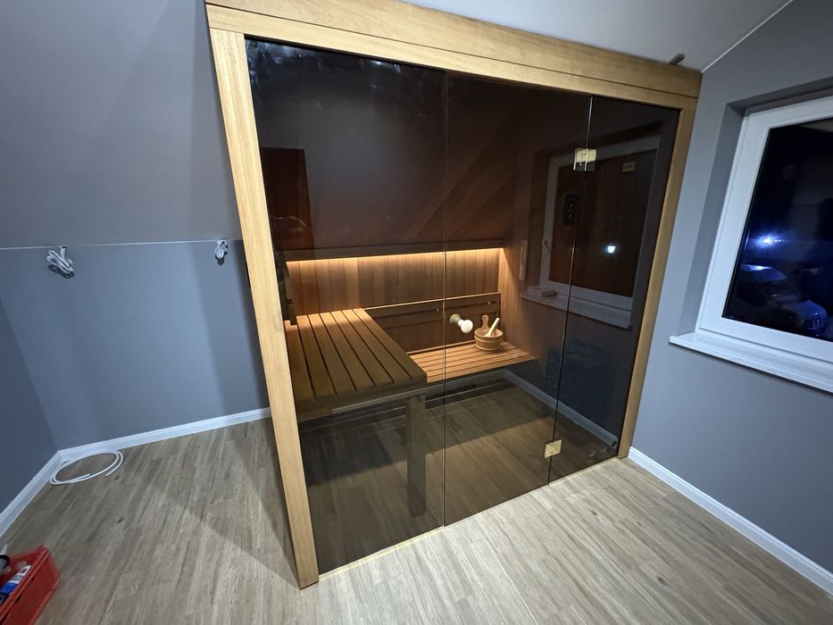 Sauna wewnętrzna Sauna na wymiar fińska, sucha, mokra, combi, infrared