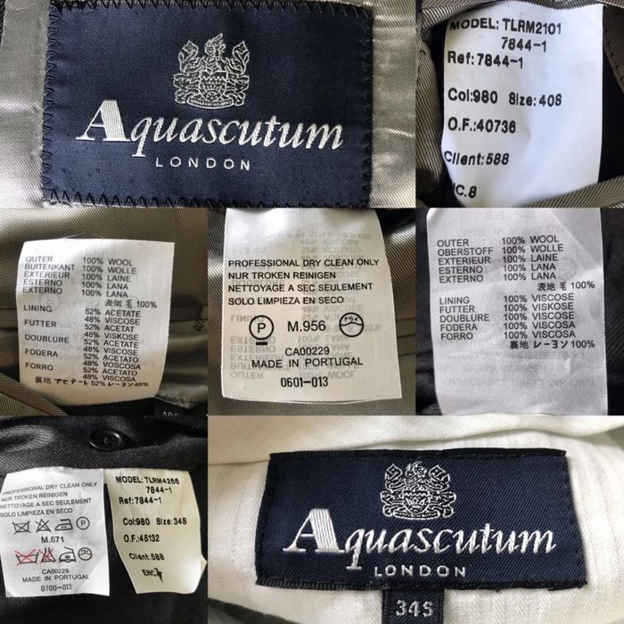 4 ЛАЙКА. Aquascutum костюм из шерсти в отлч сост