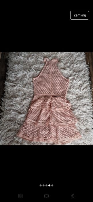 Sukienka ażurowa xs