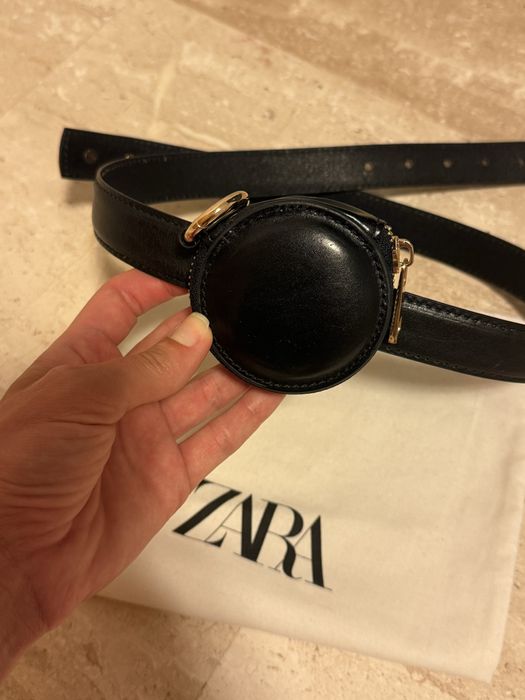 Пояс Zara & Stefano Pilati кожа premium