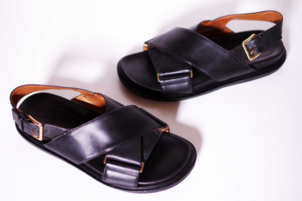 Сандалі Marni Women's Fussbett Sandals Black 38розмір стан дуже гарний