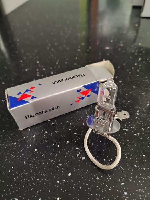 2x Żarówka halogenowa LH-58 24v 65W męska