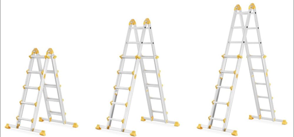 Drabina teleskopowa wielofunkcyjna składana  6 m  na schody
