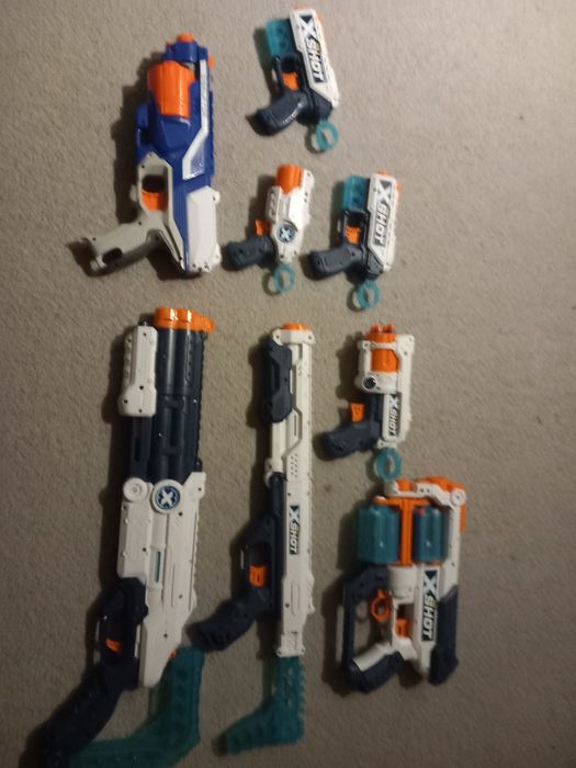 Pistolety-nerfy 120zł