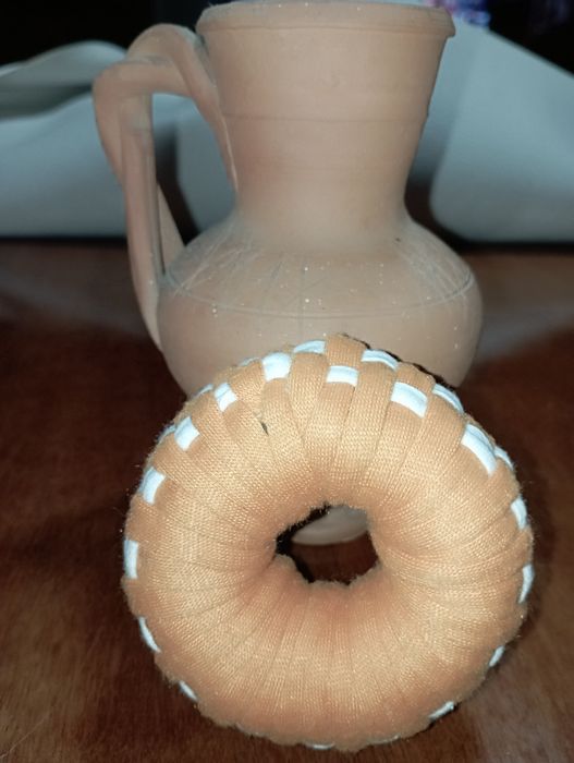 Rodilha feita à mão