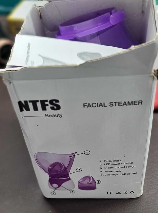 Inalador de vapor pessoal, sauna, vaporizador facial, hidratante