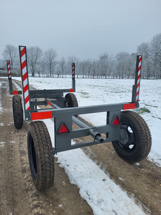 Dłużyca do drewna, wóz metalowy