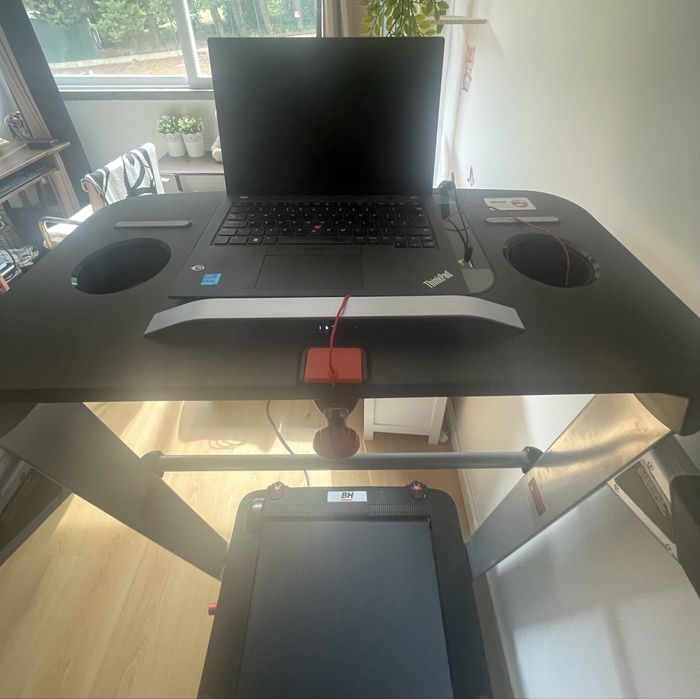 Passadeira de corrida eléctrica/mesa laptop