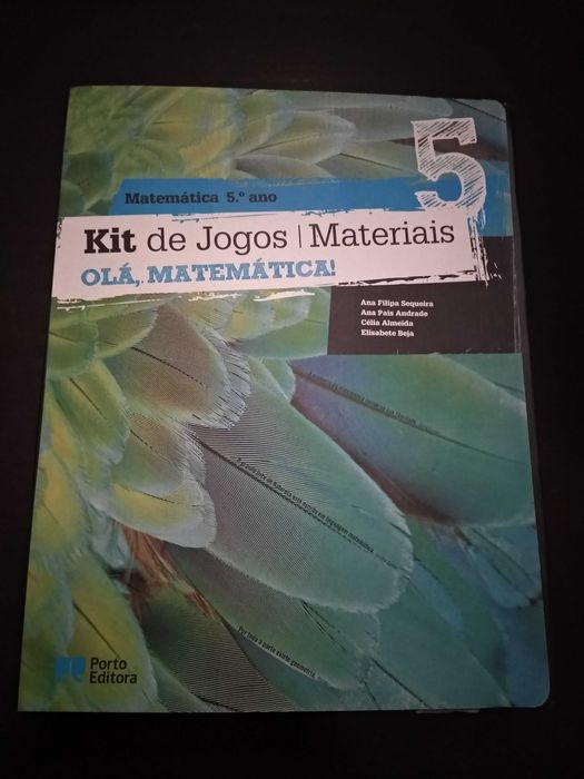 Manual e kit de jogos - Olá, Matemática!  5ºano