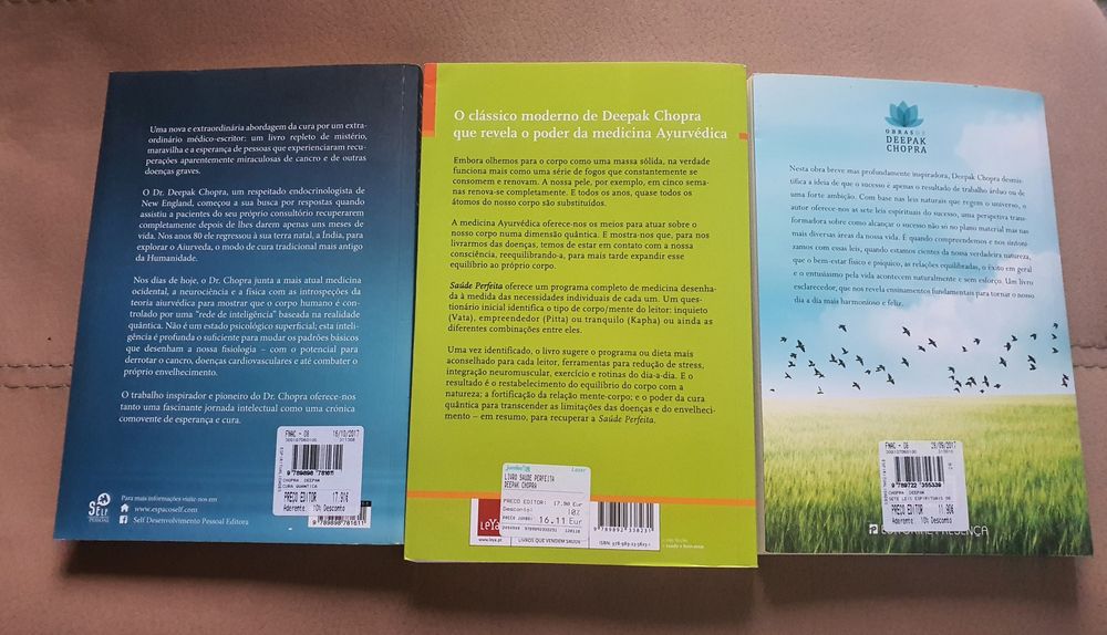 Livros de Deepak Chopra - Novos