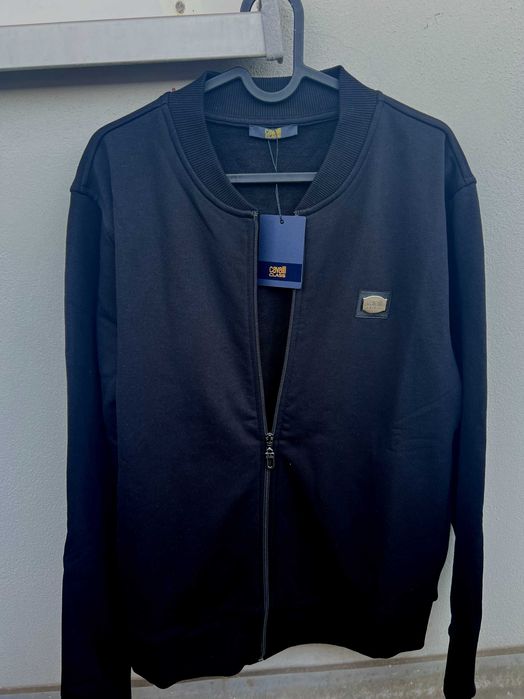 Roberto Cavalli Czarny Sweter Męski roz.M, Nowy z Metką