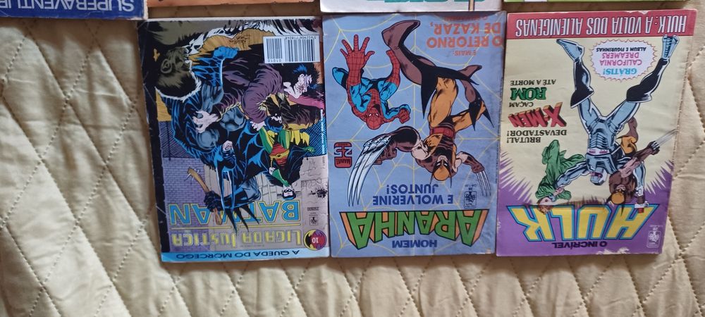 Banda Desenhada Comics Homem-aranha /Capitão América / X-Men / Conan /