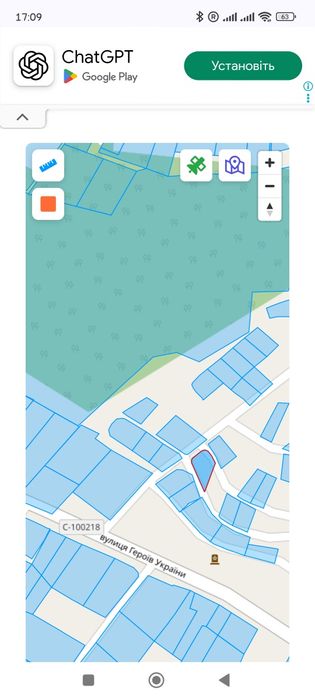 Ділянка 5.43 сот, Шкарівка Білоцерківський р-он