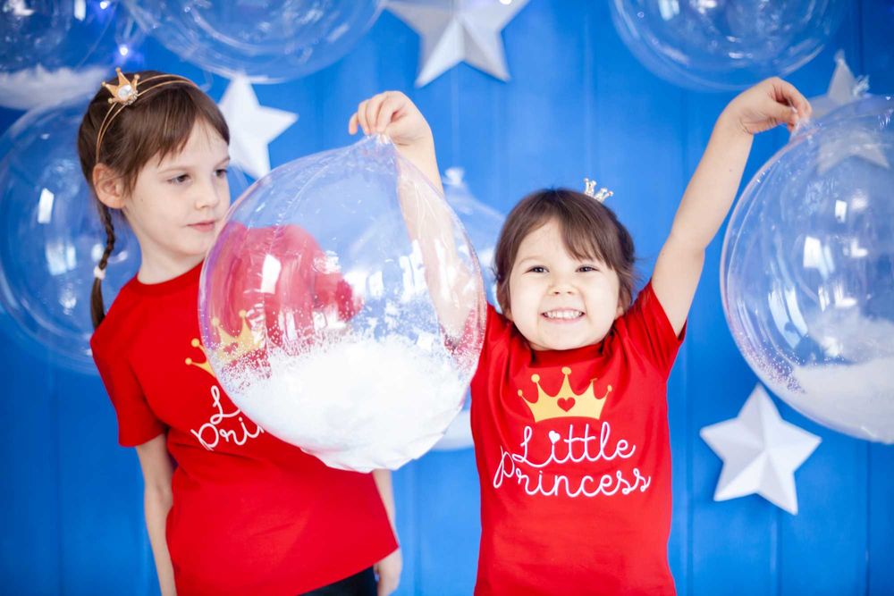 Сімейний комплект футболок family look стан нових. Батьки + 2 доньки