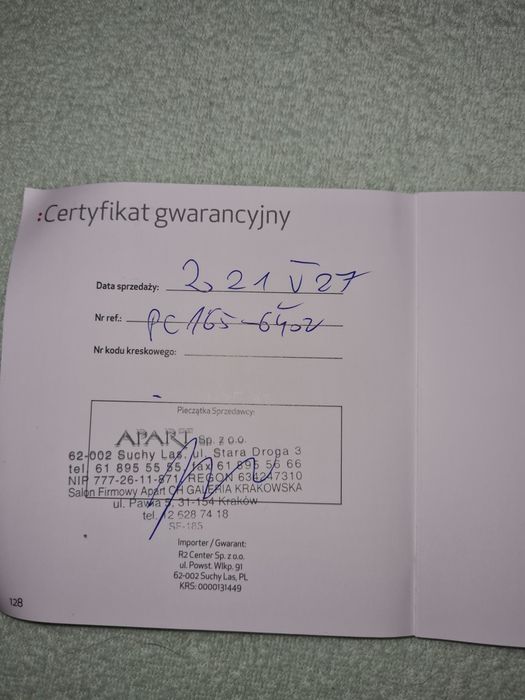 Zegarek AM-PM nowy