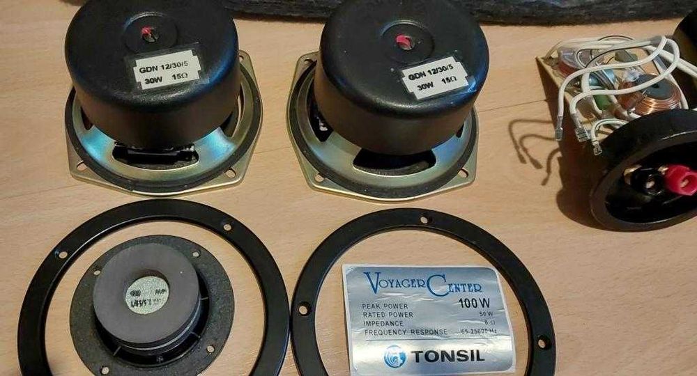 Tonsil Voyager center 100W głośniki komplet