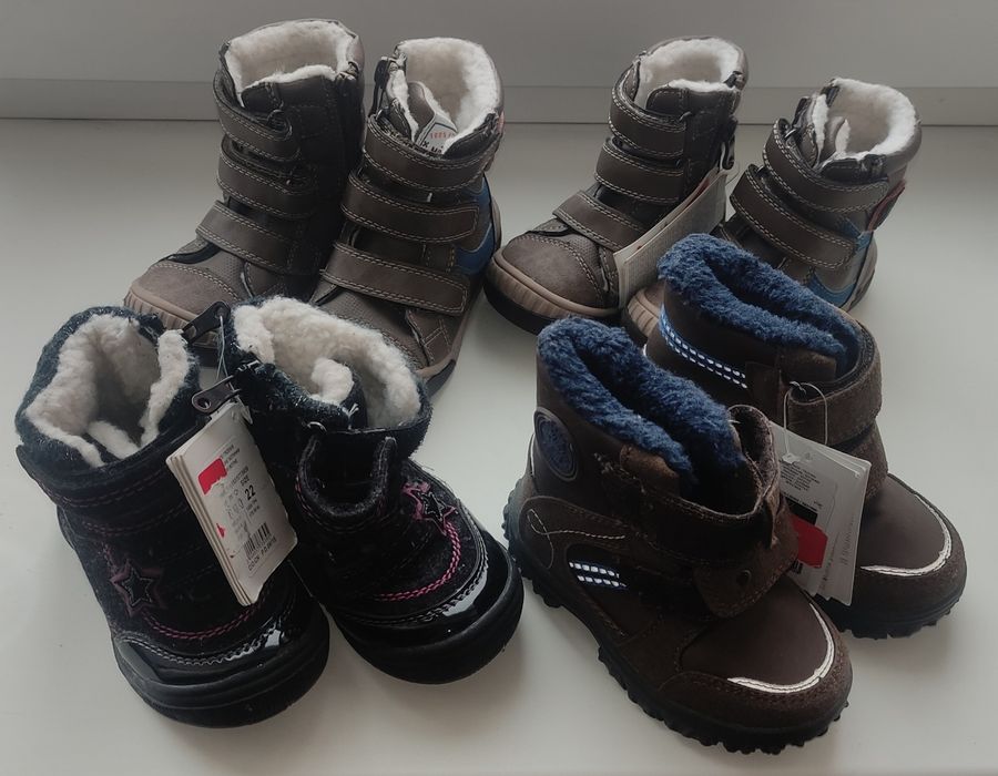 дитячі черевики Cool Club, теплі та стильні