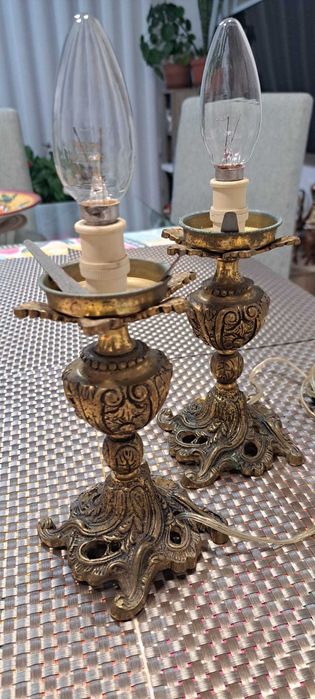 Conjunto de Candeeiros quarto VINTAGE