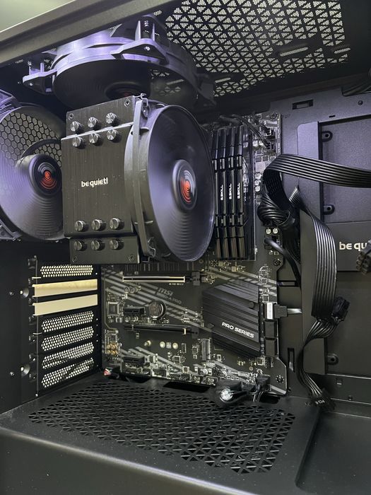 Комплект AMD Ryzen 9 5900x  MSI B550-a Pro 32gb DDR4 3600Mhz  Be quiet