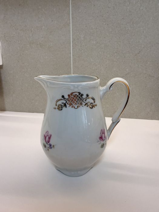 Заварник і молочник з квітами ГДР