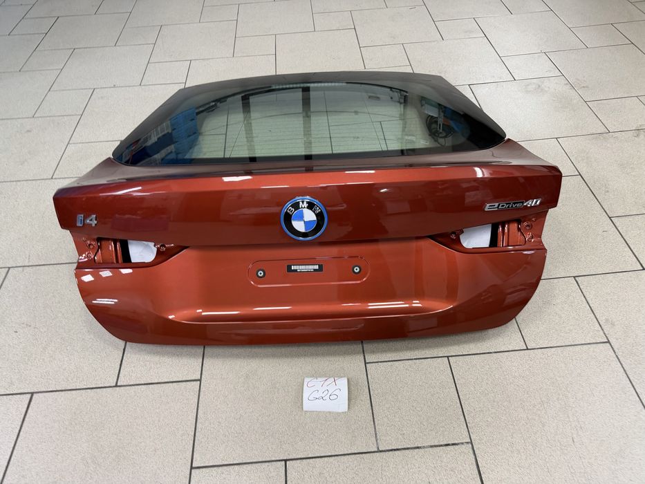 BMW 4 i4 g26 кришка багажника колір C1X бмв г26 ляда