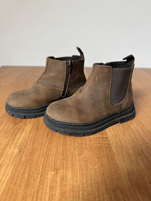 Buty Zara  r.23 skórzane