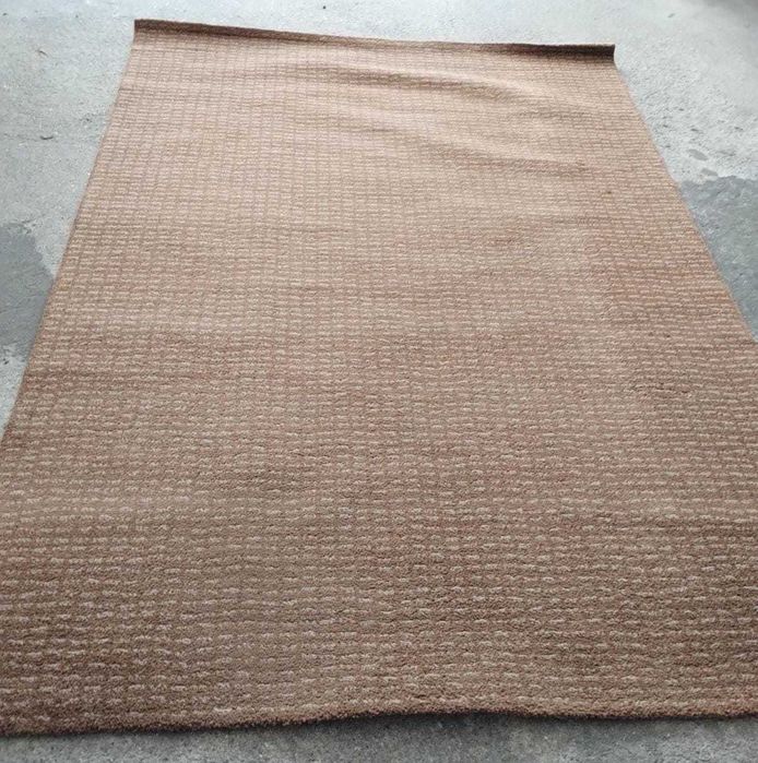 Tapete LANGSTED castanho claro pelo curto 170 x 240 cm