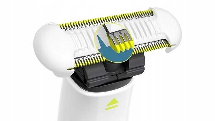 Golarka Philips OneBlade Intimate wygodna precyzyjna delikatne miejsca