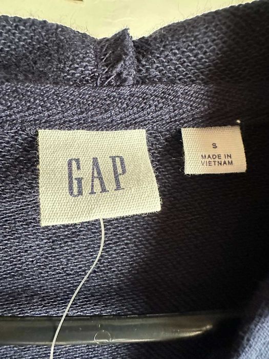 Casaco Gap mulher azul marinho S fato de treino novo blusao