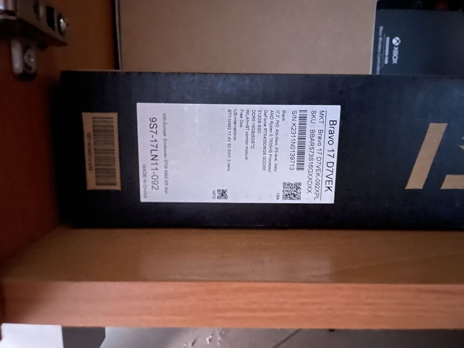 Laptop gamingowy MSI BRAVO 17 WINDOWS 11