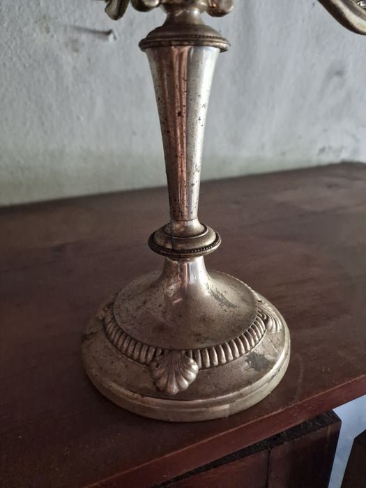 Castiçal de velas antigo