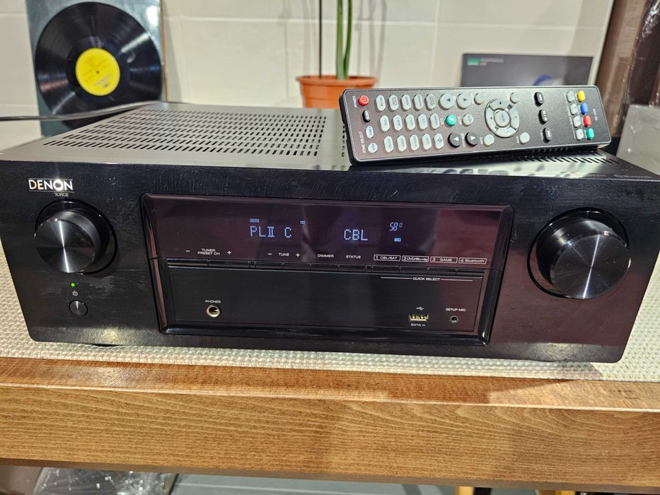 Ресивер Denon AVR-X520BT Bluetooth / 4K/UltraHD / USB