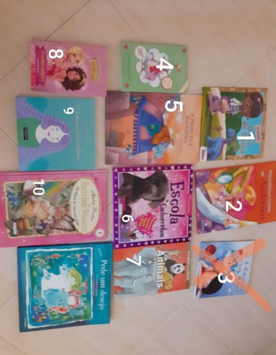 Livros infantis diversos títulos