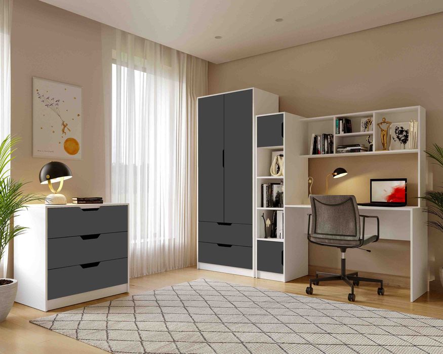 Шафа Стіл письмовий з надбудовою Комод пеленатор трансформер + Подарок