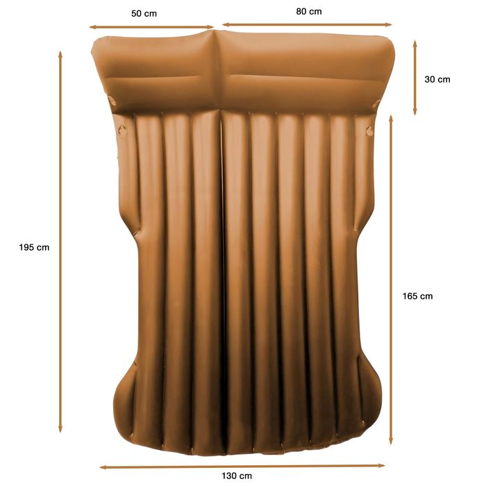 WYGODNY Materac Samochodowy do Tesla Model Y SUV VAN 2 osoby + POMPKA