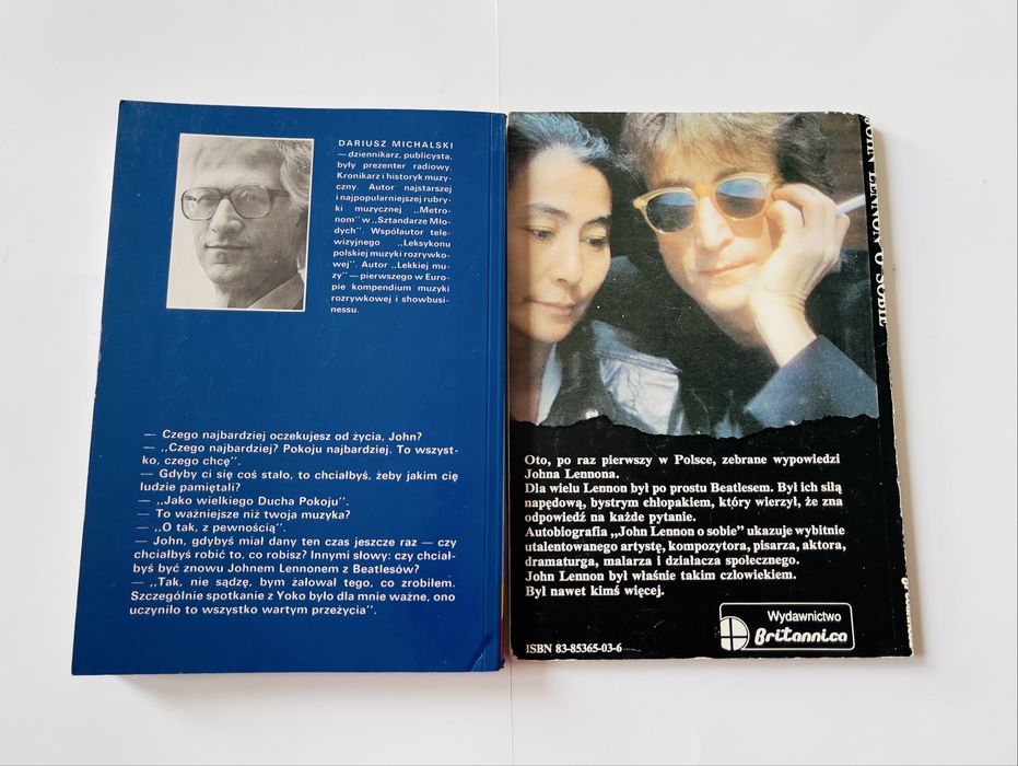 John Lennon O sobie + Lennon Dariusz Michalski