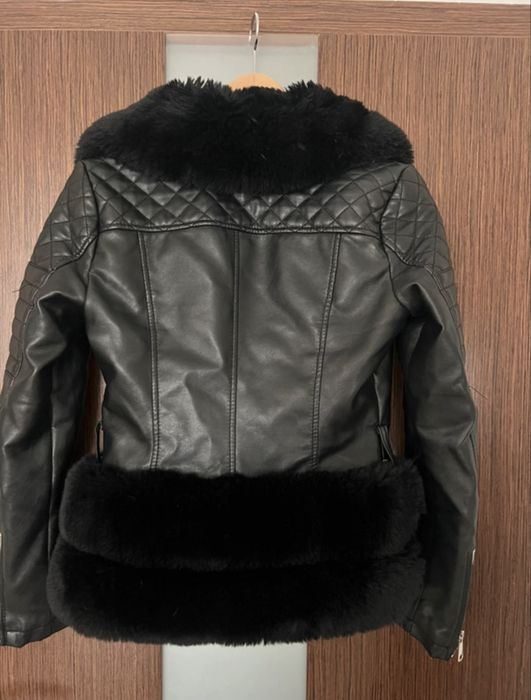 Damska kurtka skora ekologiczna