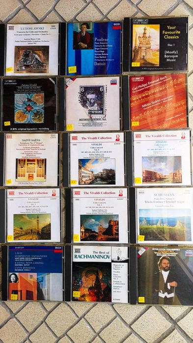 Cds música clássica 3€ - alguns importados