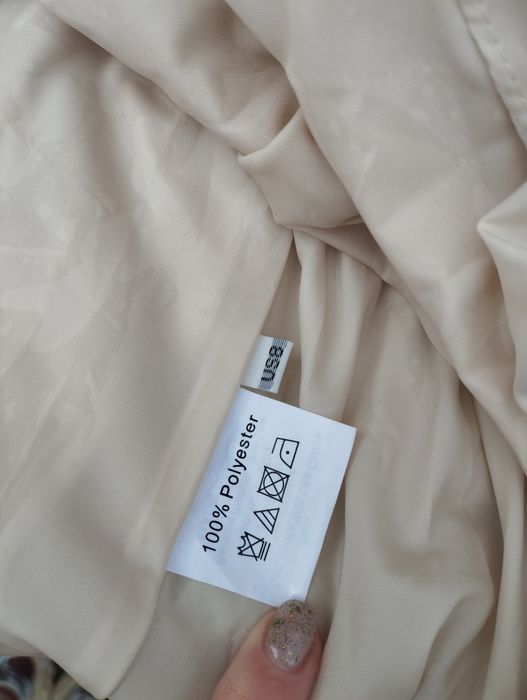 Suknia ślubna boho / glamour – rozmiar US 8