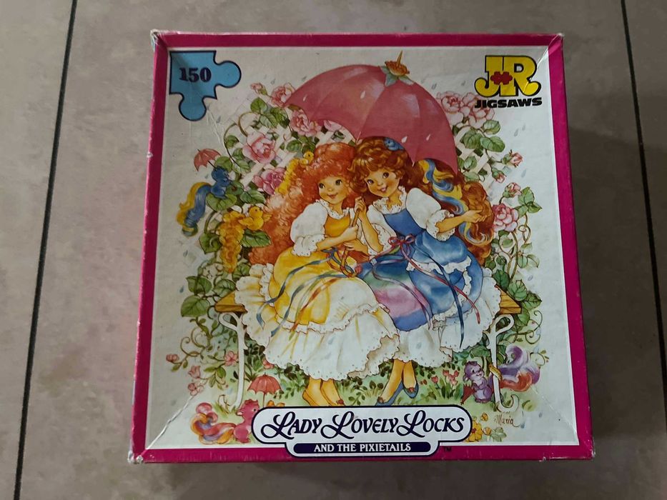 Stare Puzzle Lady Lovely Locks and the pixietails 150 rok 1986