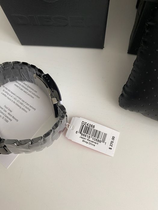 DIESEL Mega Chief чоловічий годинник хронограф мужские часы дизель