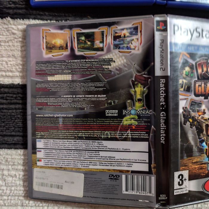 Lote de jogos PS2 e PS3