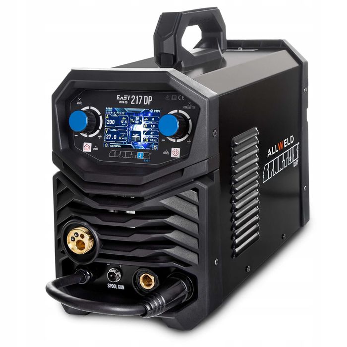 Migomat Spartus EasyMIG 217DP Dual Puls Synergia 200A – Do Aluminium