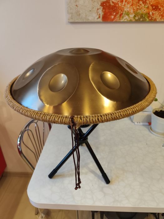 Handpan, hang D kurd + plecak+ stojaki