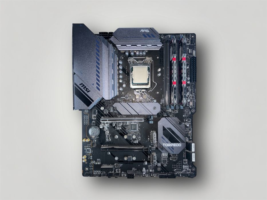 procesor intel i5 11400f + płyta msi b560 + ram